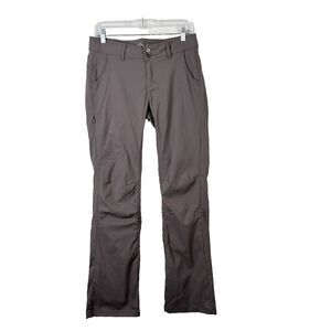 Prana Halle II Straight Hiking Pants Moonrock Gray Womens 6 Gorpcore Outdoor